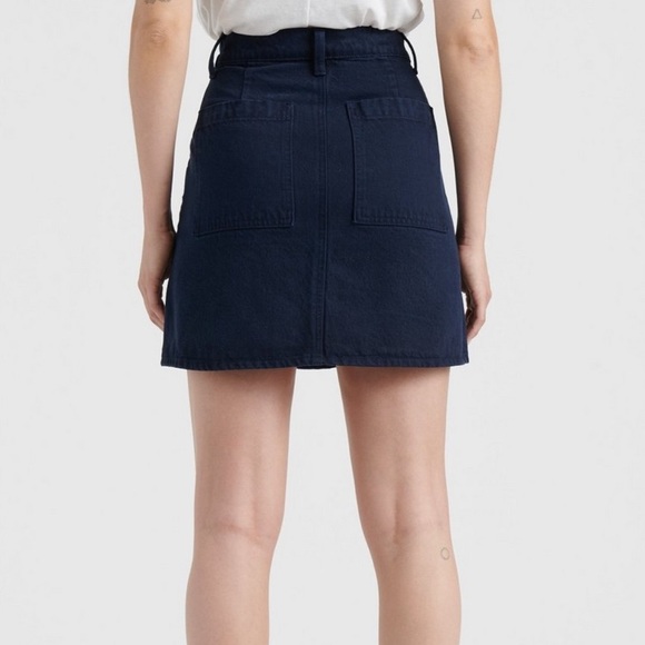 Lucky Brand Utility Mini Skirt Size 4/27 - Picture 6 of 7